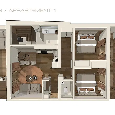 Aparthotel Iris Hotel Auffach